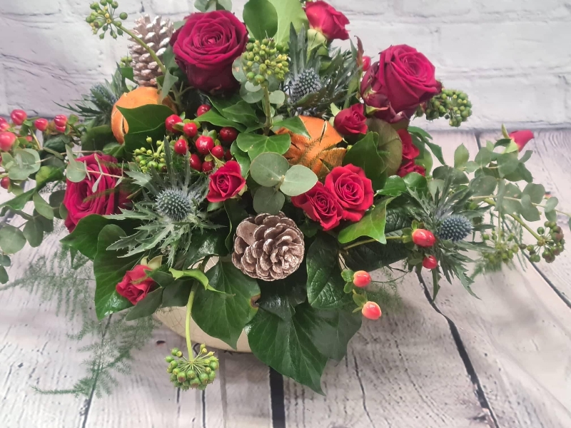 festive feast arrangement