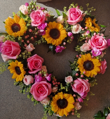 sunflower heart
