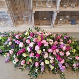 Summer delight casket spray