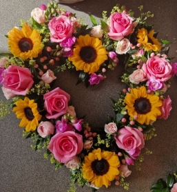 sunflower heart